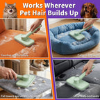 Pet Hair Remover - Reusable Lint Remover for Dog and Cat Hair Electrostatic Lint Brush Magic Pet Hair Removal Tool for Clothes, Couch, Carpet, Car, Rugs, Bedding, Fabric Furniture - Image 9