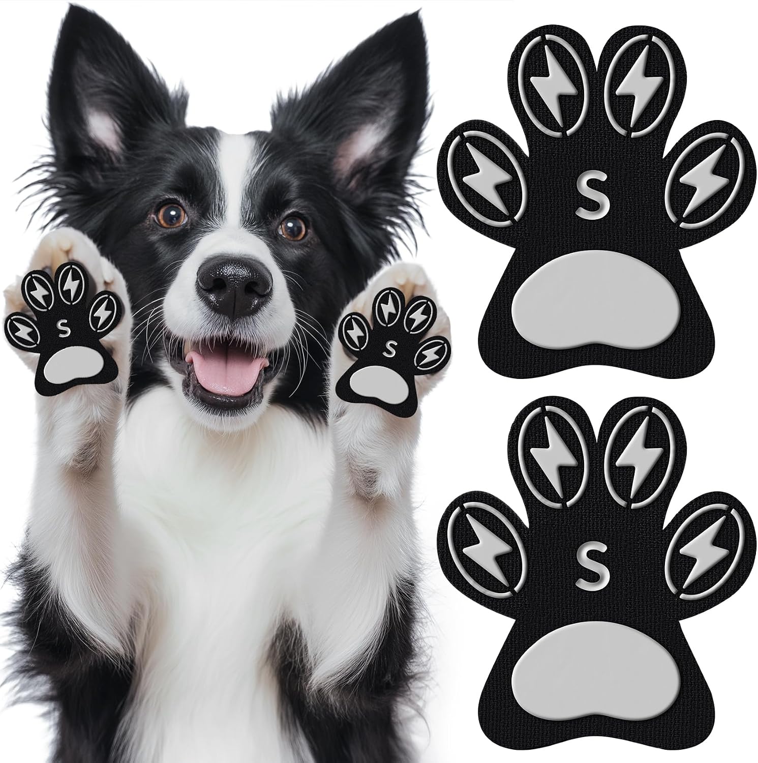 Dapaw Anti-Slip Dog Paw Pads, Paw Grip for Senior Dog on Hardwood & Tile Floors, Protector Pads for Hot Pavement, Paw Stickers for Dogs Feet with Strong Traction (5 Sets, 20 Pcs) L - Image 12
