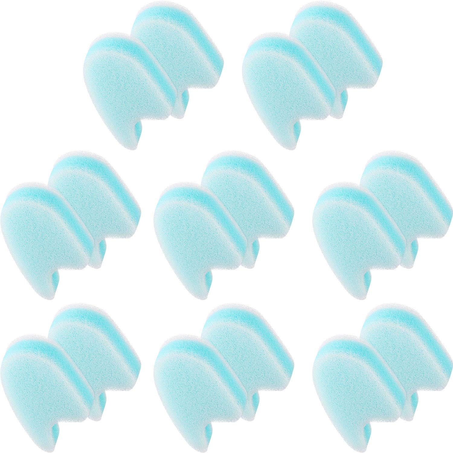 Mudder 16 Pieces Foam Toe Spacers front view for foot care
