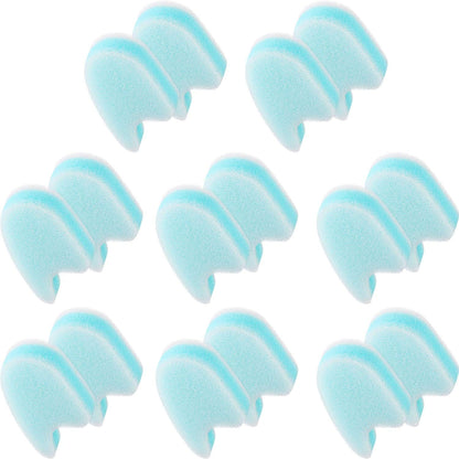 Mudder 16 Pieces Foam Toe Spacers front view for foot care