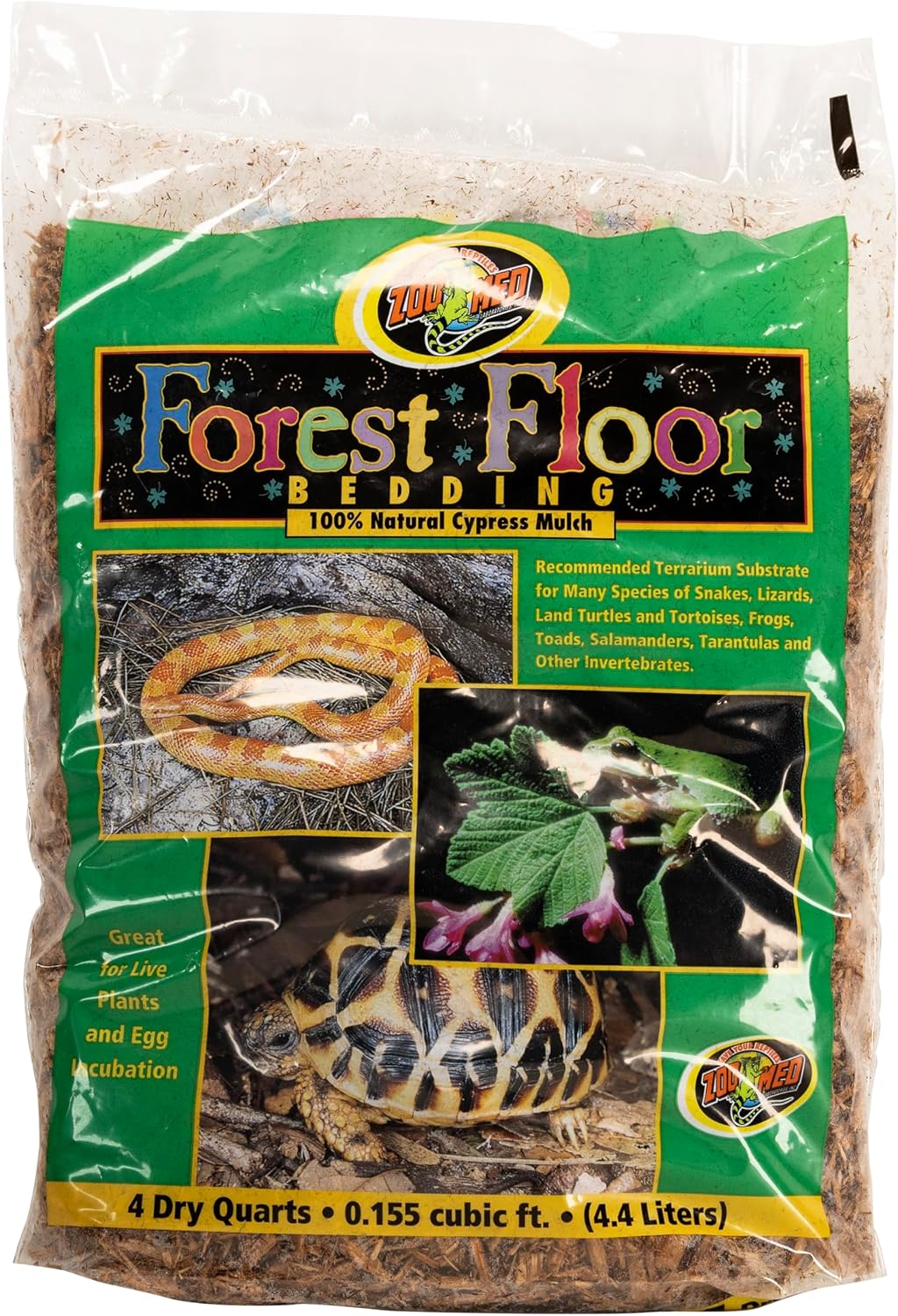 Zoo Med natural substrate bulk packaging view