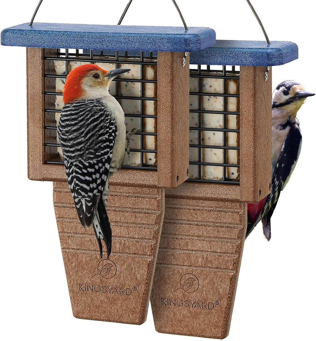 Kingsyard Suet Bird Feeder with Tail-Prop - Image 11