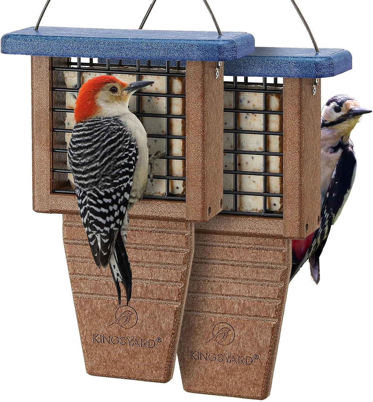 Kingsyard Suet Bird Feeder with Tail-Prop - Image 11