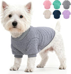 Dog Sweaters for Small Dogs, Winter Fleece Puppy Sweaters for Teacup Yorkie Chihuahua Clothes, Cute Pink XXS Dog Sweater Warm Soft Pet Outfit Apparel - Image 10