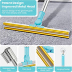 Bolfie pet hair remover kit cleaning a fabric sofa