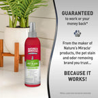 Authentic USA imported Nature's Miracle cat deterrent spray