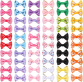 Ondware 60 piece small dog hair bows set front view