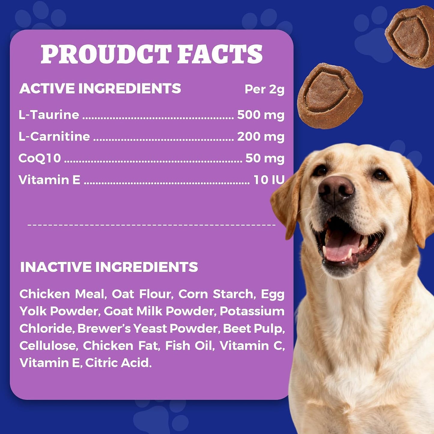 Wellix antioxidant support dog vitamins for senior pet health care.