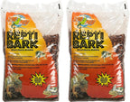 Natural brown reptile substrate texture preview
