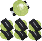 Wonderwin arch support compression sleeves 3 pairs front view for plantar fasciitis relief