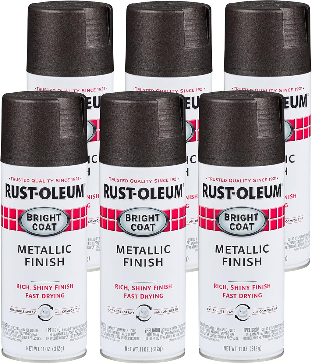 Rust-Oleum 7718830 Stops Rust Bright Coat Metallic Spray Paint, 11 Oz, Chrome (Pack of 1) - Image 13