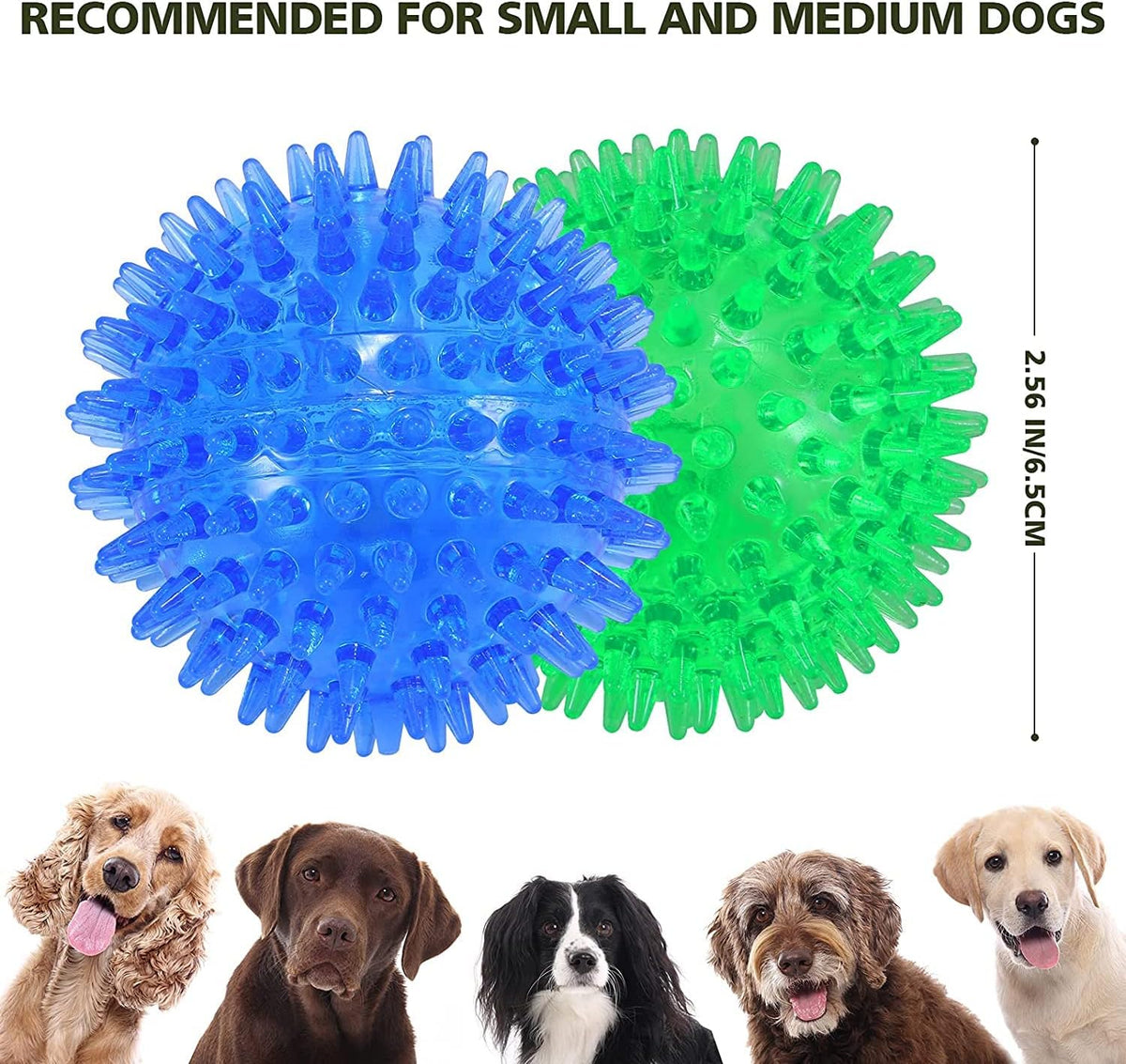 Petizer dog balls non-toxic material detail
