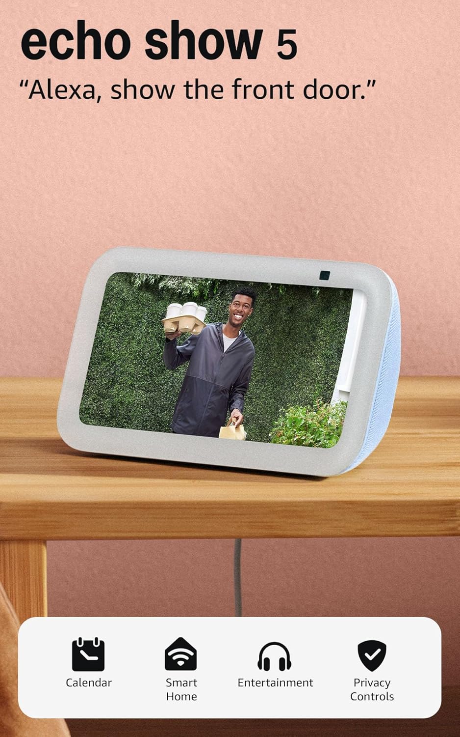 Amazon Echo Show 5 (newest model), Smart display, Designed for Alexa+, 2x the bass and clearer sound, Charcoal - Image 14