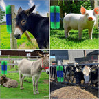 Side profile of Sayutie livestock brush for cattle and pigs