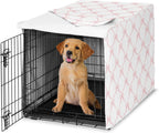 Sweet Jojo Designs 24in. Small Dog Crate Cover (Black Boho Wildflower) for Girls Pet Cage, Kennel Covers (Vintage, Floral, Leaves, Botanical, Paisley, Flower, Bohemian, Farmhouse, Orange, Blue, Teal) - Image 12
