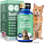 Bestlife4pets cat joint supplement bottle front view