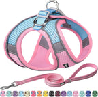 AIITLE No Pull Dog Harness and Leash Set, Step in Adjustable Dog Harness with Padded Vest for All Weather, Dog Leash with Soft Padded Handle, Easy to Put on Small and Medium Dogs Beige S - Image 12