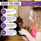 TopSum pet calming diffuser for indoor dog stress management