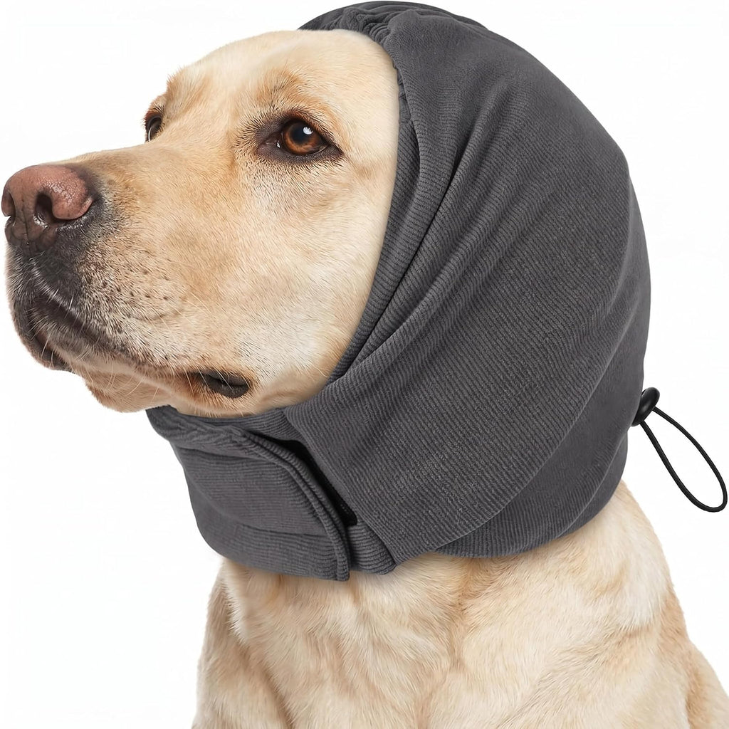 Soft breathable dog ear muffs for force drying safety protection