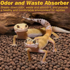 ZeeDix reptile substrate packaging back view details