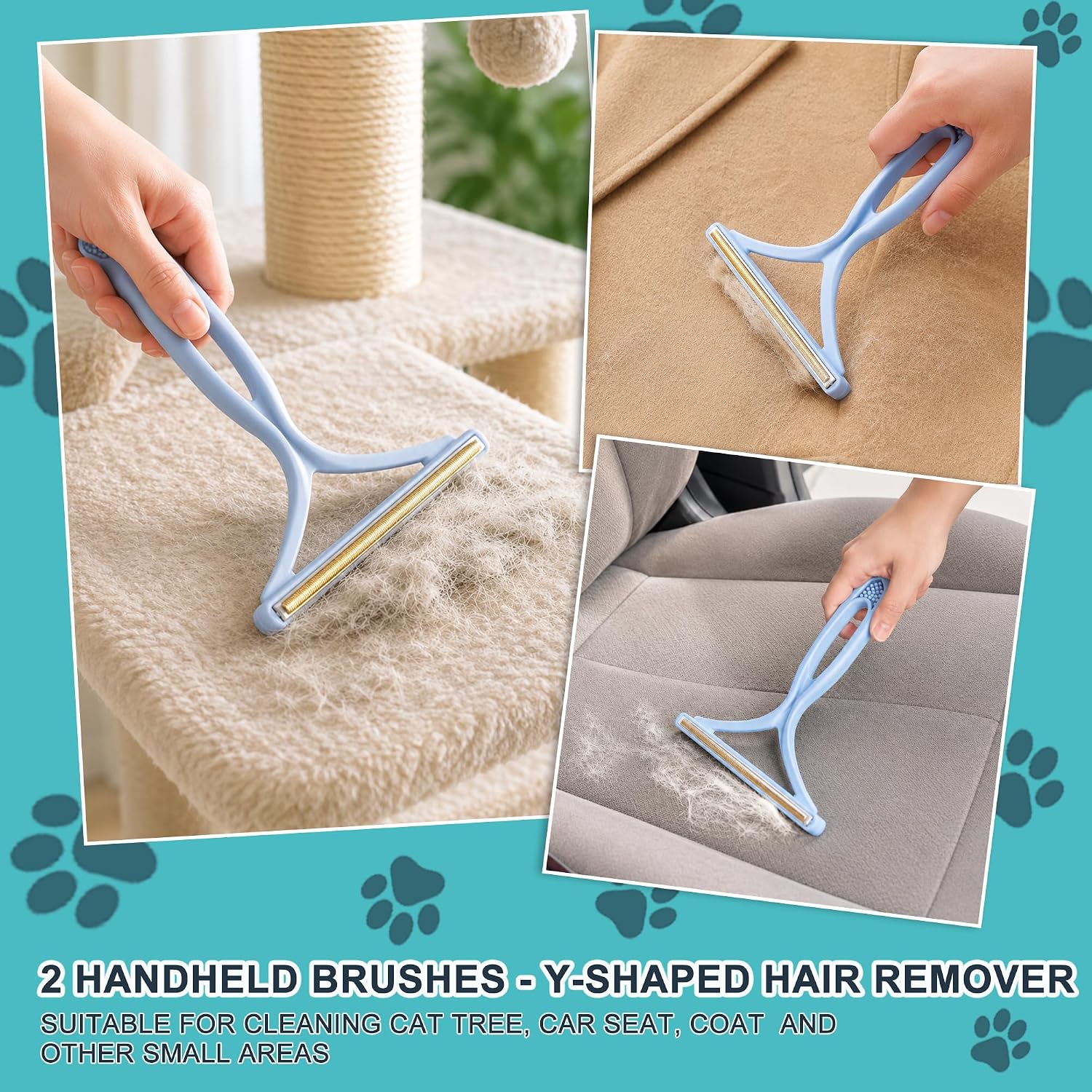 Adjustable handle mechanism of Philorn pet hair tool
