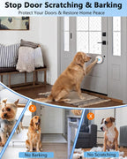 Waterproof touch button transmitter for dog doorbell