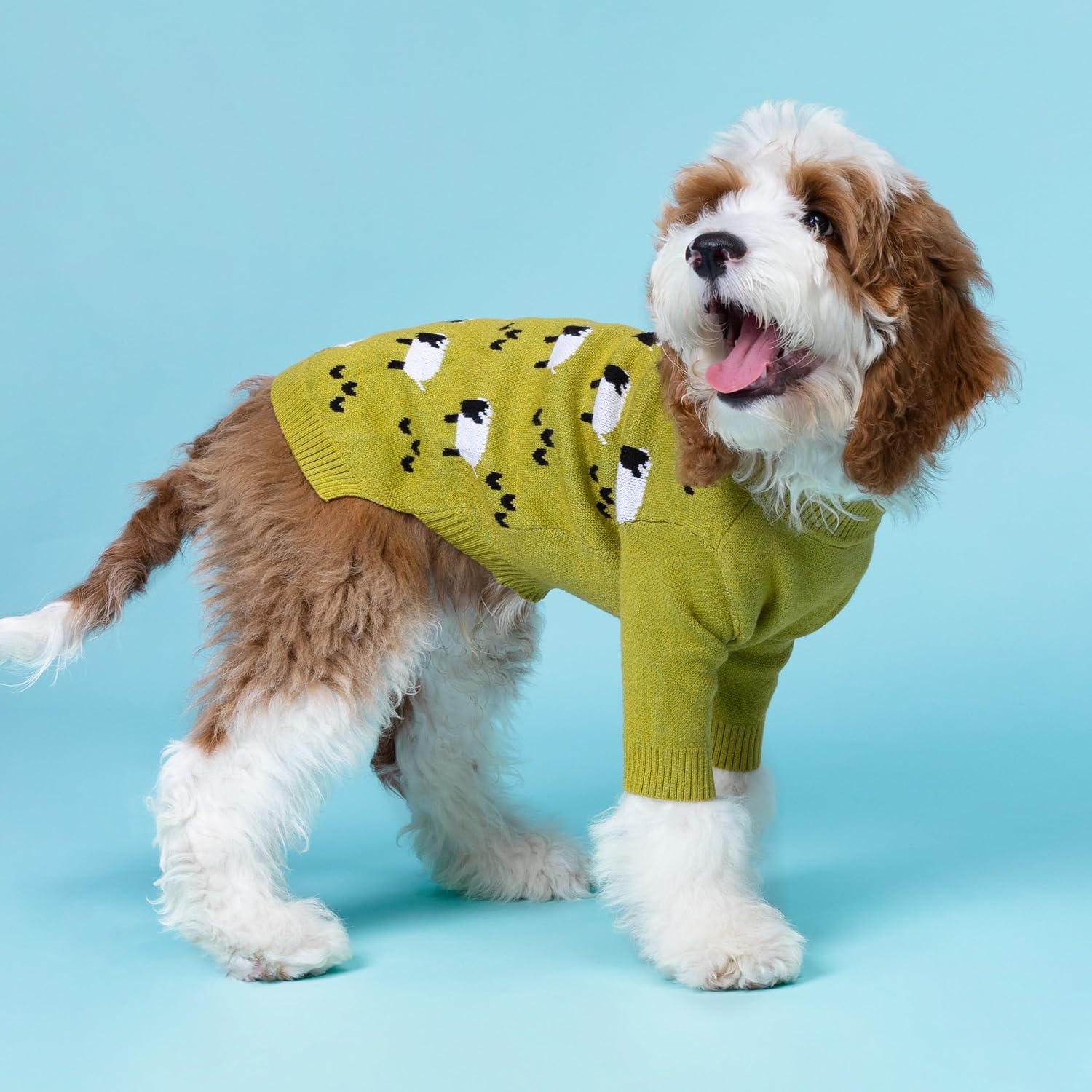 Fitwarm knit pullover jumper close up on premium rayon blend fabric texture