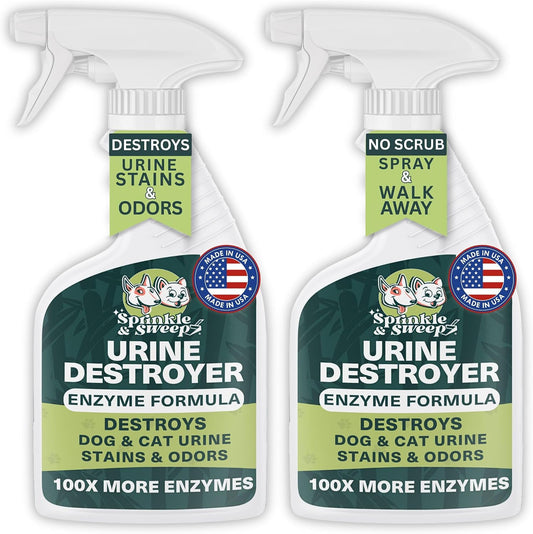Sprinkle and Sweep Pet Stain and Odor Enzyme Spray front view