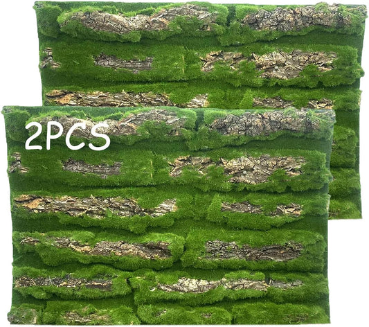 Kathson reptile cork terrarium background decor front view showcasing natural bark texture