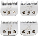 Durable rust resistant professional animal clipper blade zero point five millimeter length indicator.