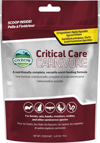 Oxbow 340 gram recovery formula bag in commercial setting