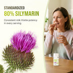 Uvola Milk Thistle Synbiotic Formula - Vegan - 60 Capsules - Image 6