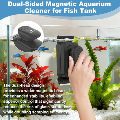 Fishkeeper acrylic safe plastic blade attachment close up view
