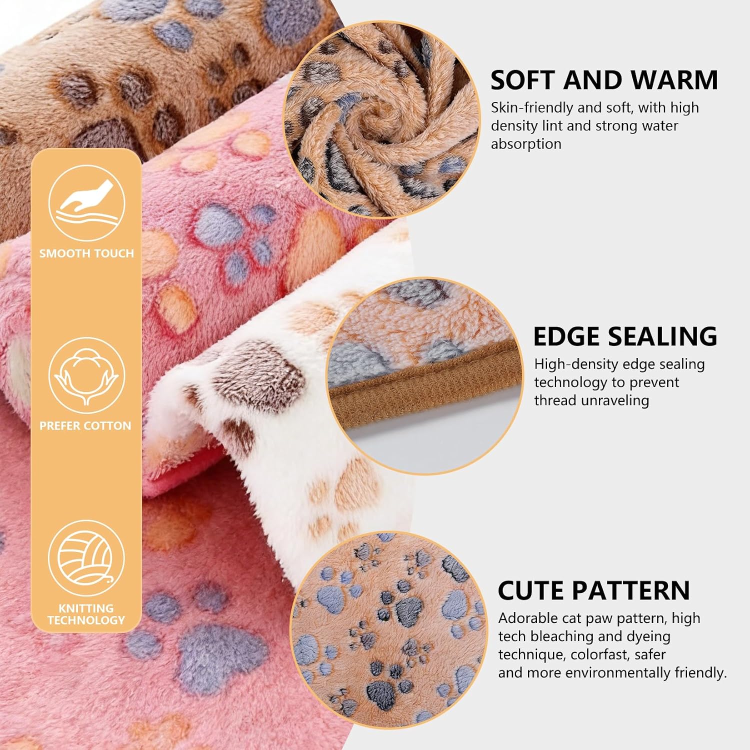 Fluffy fleece puppy blanket in rose red color spread out on a dog bed.