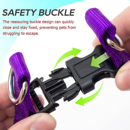 Side view of Ipravoci escape proof dog harness on dog