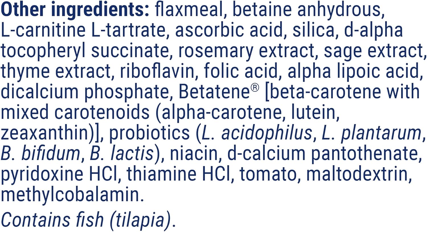 Life Extension Dog Mix supplement serving size guide