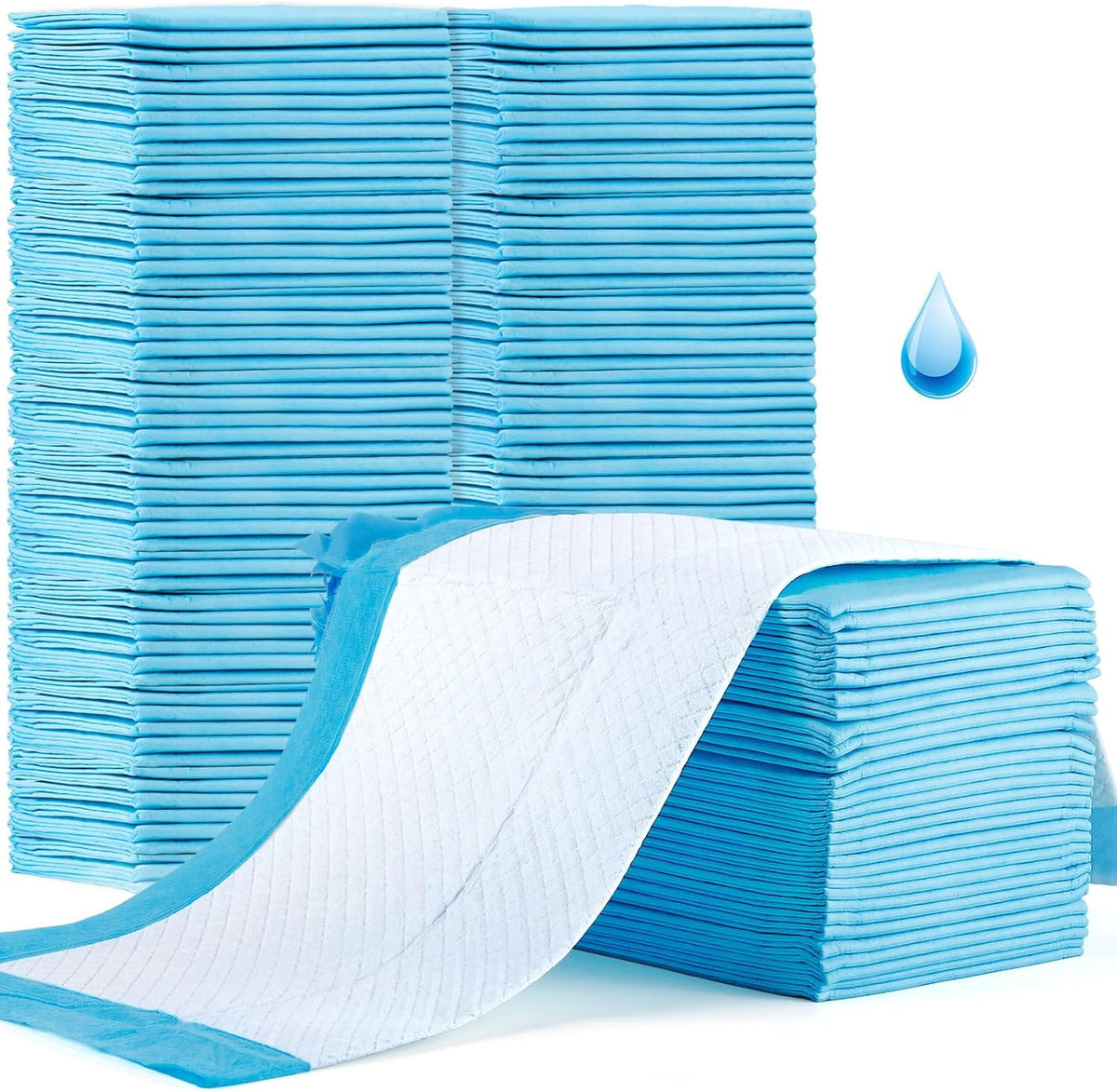 Piemeet disposable changing pad front view packaging box