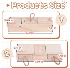 Guinea pig and hamster wooden boredom breaker toy with sliding drawers
