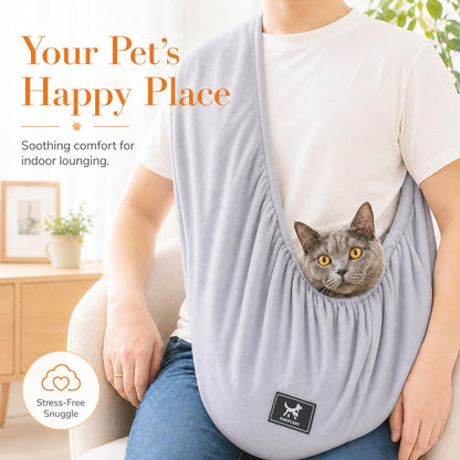 Neck-hanging wearing style for Pawpubby pet sling