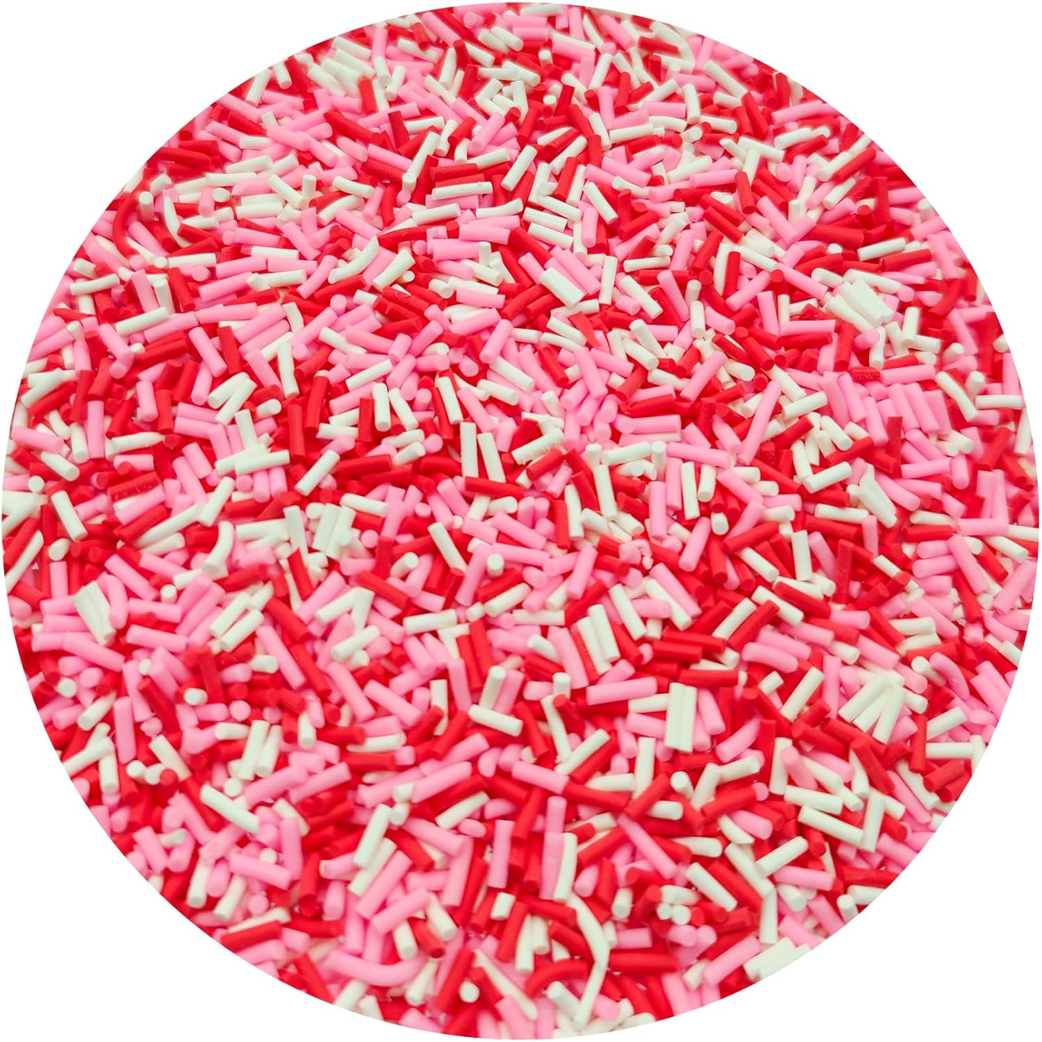 Mulutoo 100g resin fake sprinkles in mixed colors front view