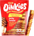 Hartz Oinkies Porkalicious Smoked Jerky Twists 32 count front view packaging