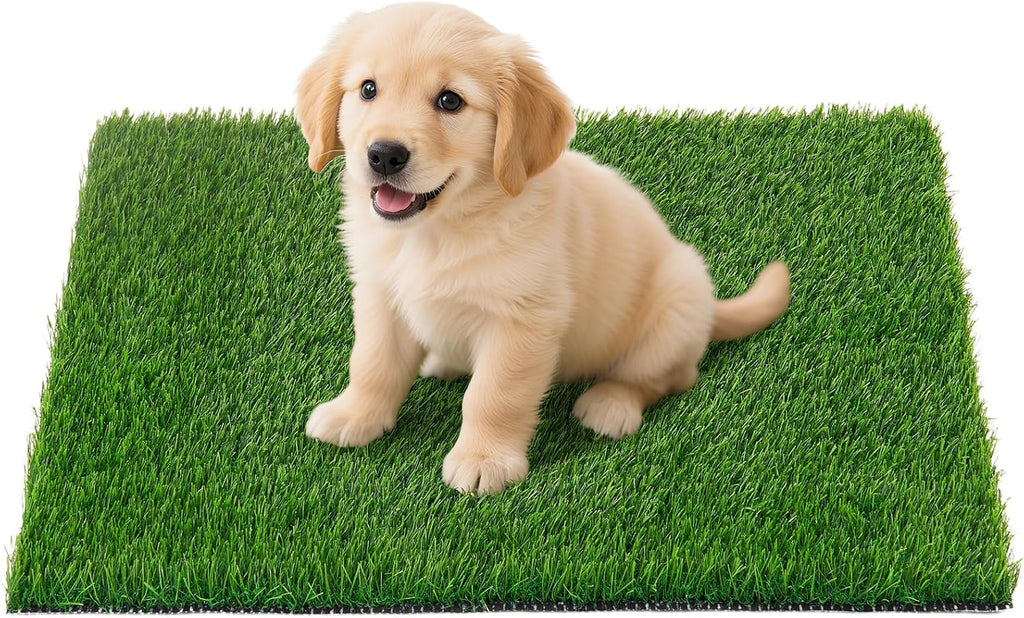 Artificial Pee Grass Pad for Dogs, Fake Grass Replacement Pads for Dog Potty Tray Training Pet Turf, Indoor and Outdoor Mat- 2 Packs (14" x 18") - Image 10