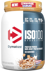 Dymatize ISO100 Whey Protein Powder Isolate, Strawberry, 25g of Protein, 5.5g BCAAs, Less Than 120 Cal., Gluten Free, 1g Fat, 1g Sugar, 2g Carb (20 Servings) - Image 13
