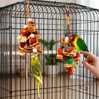 XLpeixin bird chew toys for cockatiels and conures