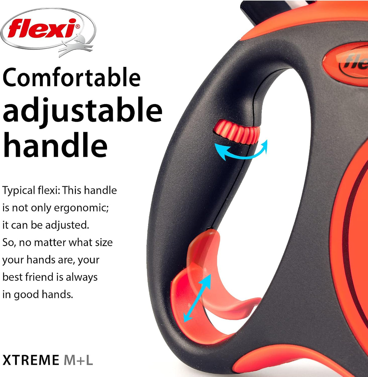 German quality Flexi Xtreme retractable leash packaging