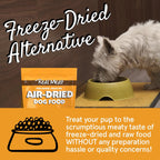 Real Meat TRMC natural dog food pellet style kibble alternative close up