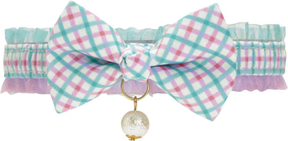 Blueberry Pet pink floral collar in retail packaging