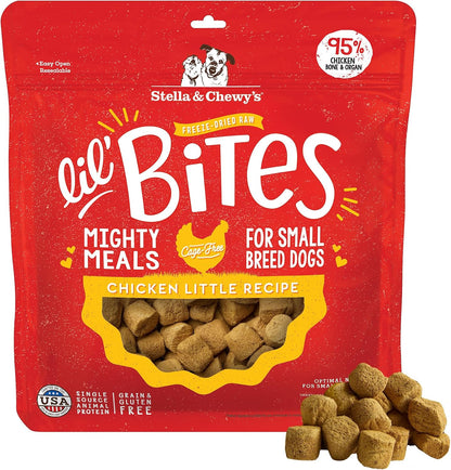 Premium imported raw freeze dried small breed pet food