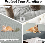 Hyha quilted pet bed cover protecting furniture from dog stains