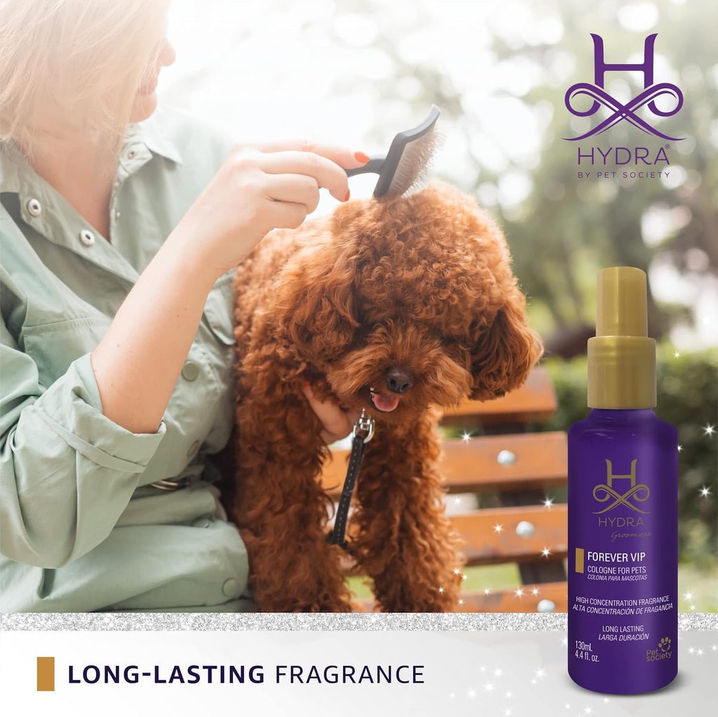 Authentic Hydra Forever VIP grooming cologne showing high concentration formula.
